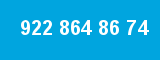 922 864 86 74 922 864 86 74